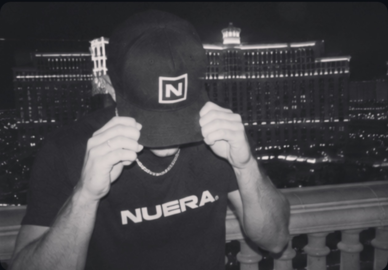 A NUERA team out together at night at the close of a season
